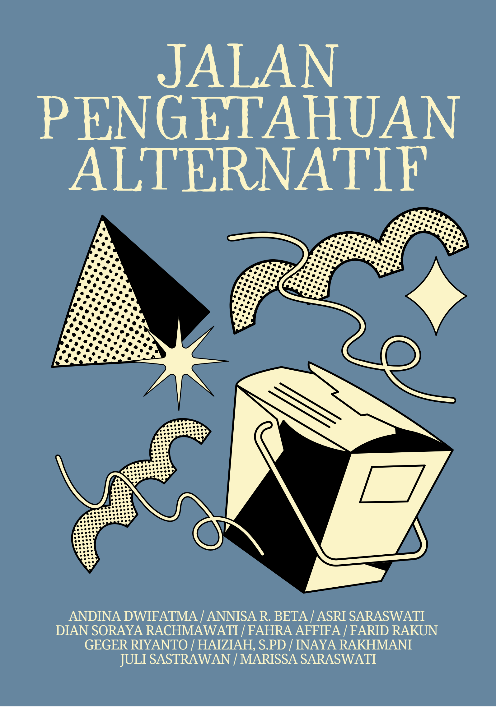 Sampul zine Jalan Pengetahuan Alternatif